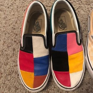 Multicolor Vans!!!